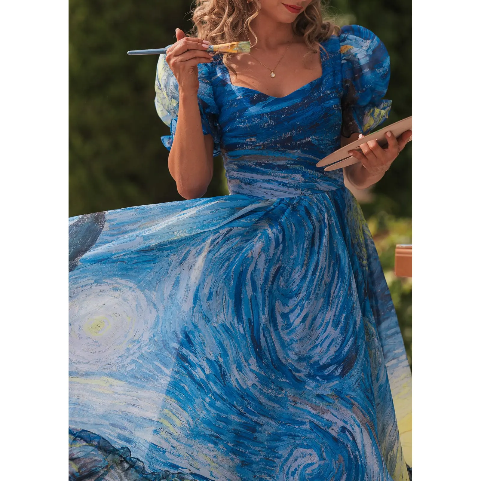 Starry Night Dress - TikTok Shop
