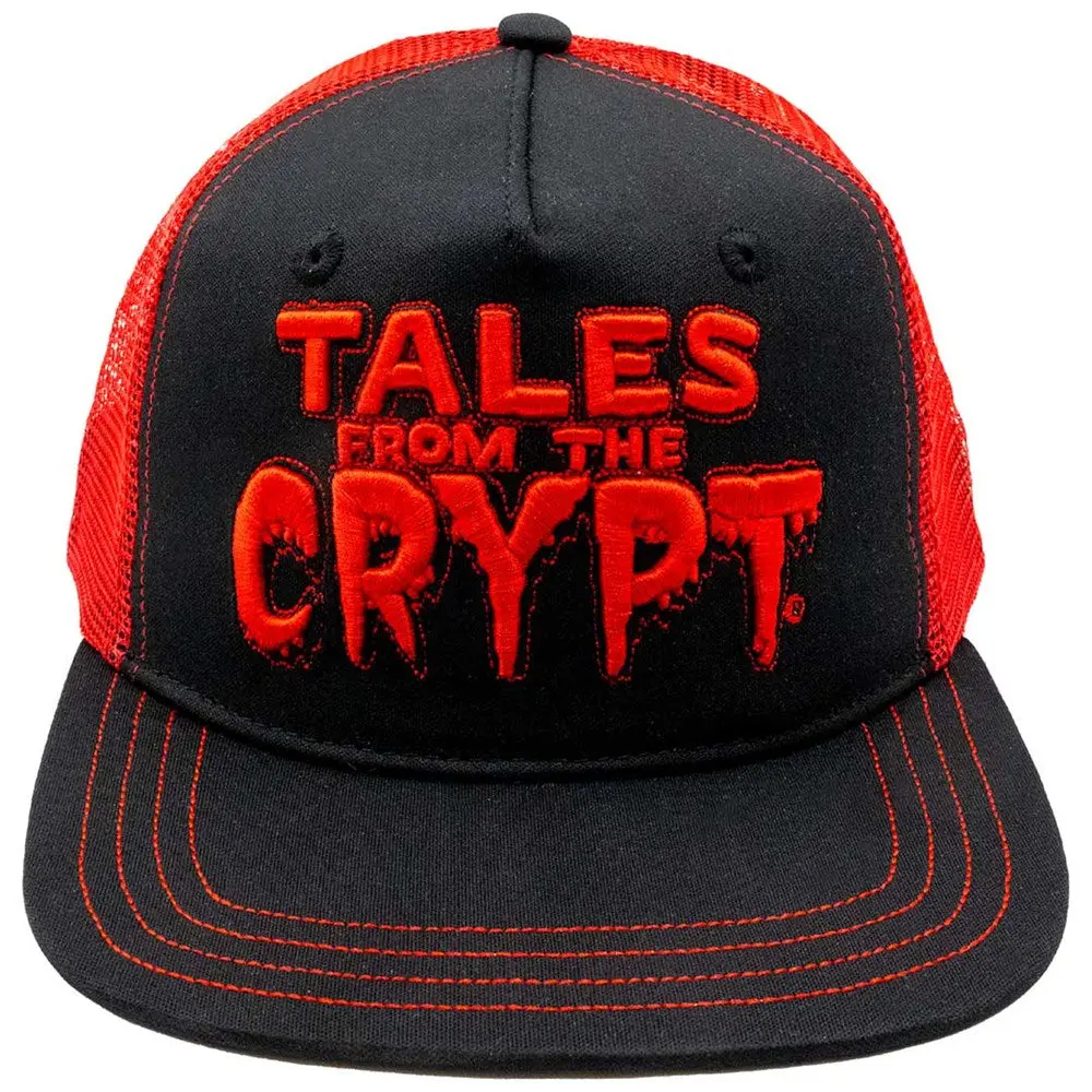 Tales From The Crypt Red Trucker Hat Cap