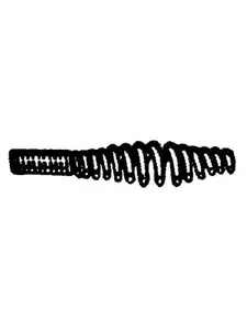 Ridgid 1/4in. x 25ft. W-Bulb Auger - Black