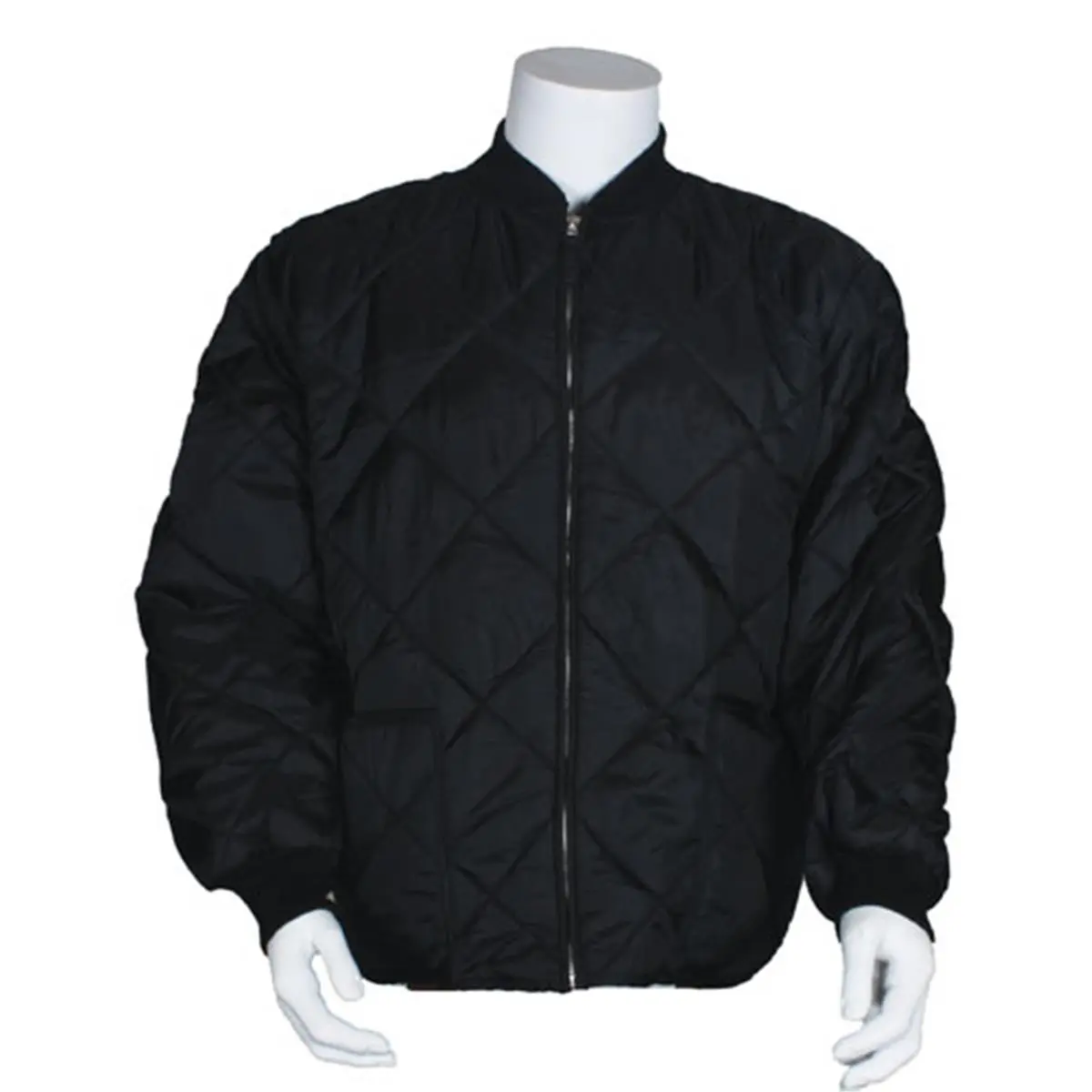 Fox Outdoor Men's Urban Utility Insulated Diamond Quilted Polyester Jacket - Menswear Clothes with 2 Front Slash Pockets