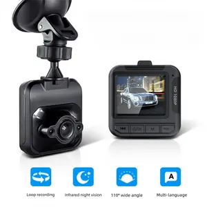 Car Dash Cam, 1080P Car DVR with 32GB Memory Card，Loop Recording，2.0 Inch, Plug and Play Car DVR Hd Screen dashcam，Holiday Gift