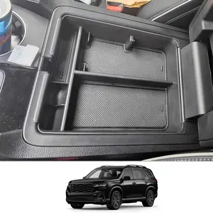 CDEFG 2023 2024 2025 Pilot Center Console Organizer Tray for 2023-2025 Honda Pilot Touring Sport EX-L Elite TrailSport LX Middle Console Storage Box 2024 2025 Ridgeline/ 2024-2026 Passport Accessory
