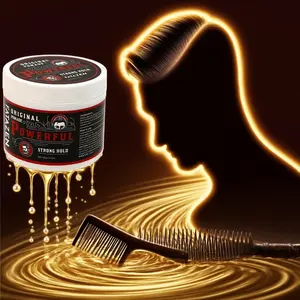 Matte Hair Pomade for Men - Strong Hold Vintage Styles | Beeswax & Argan Oil Nourish, Reduce Frizz. Non-Greasy, Re-style Anytime. Pocket-Sized plastic jar - No Residue or Flaking Classic styling meets hair care – perfect for vintage looks with moder 100g.