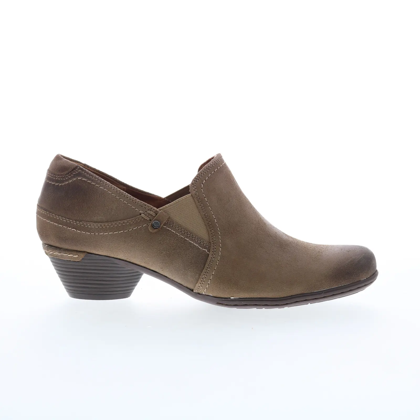 Cobb Hill Laurel V Shootie CJ3167 Womens Brown Ankle & Booties Boots
