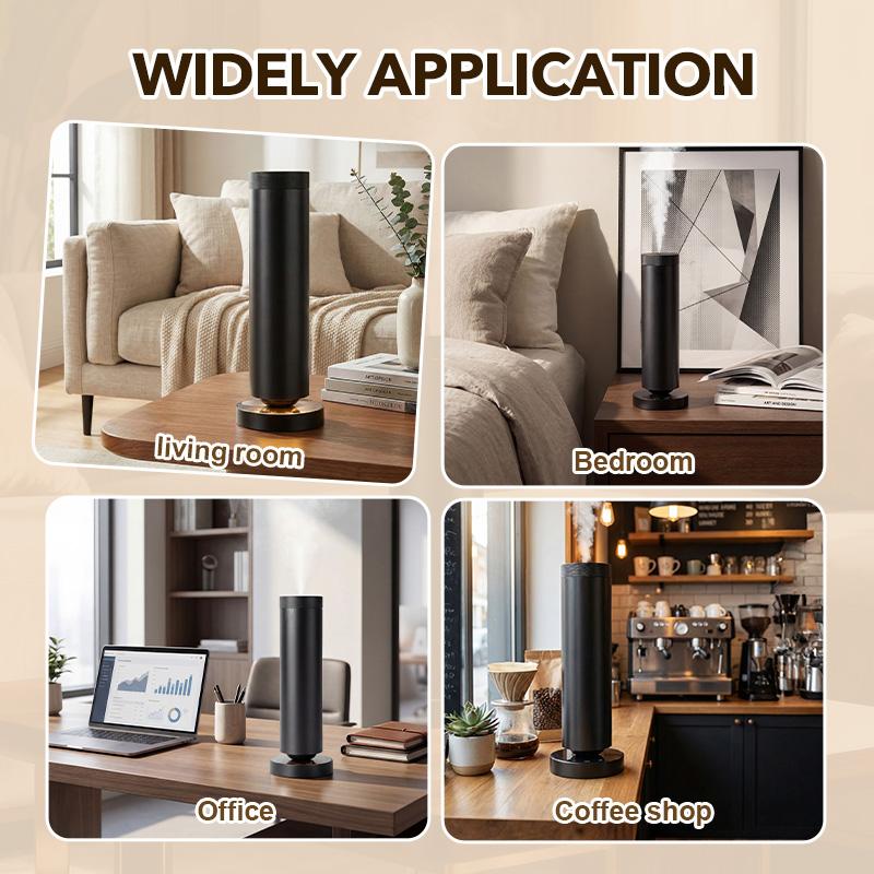 Waterless Scent Diffuser Starter Kit - Suitable for Home and Hotel Series Air Diffuser, 800 Square Inches of Coverage, Remote Control