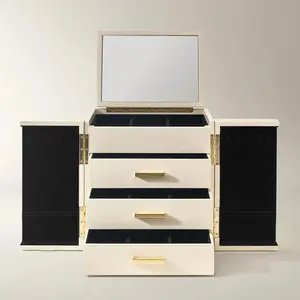 Z Gallerie Fresco Jewelry Box - Ivory Organiser Furniture Organization Gift White