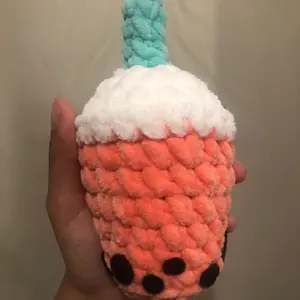 Crochet Boba drink