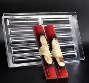 Breakable Chocolate Bar Mold – 10 Cavity Candy Bar Mold