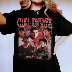Girl Dinner Tom Holland Shirt | Vintage Tom Holland Shirt | Tom Holland Spider Man Bootleg Shirt | Spider Man Superhero Shirt