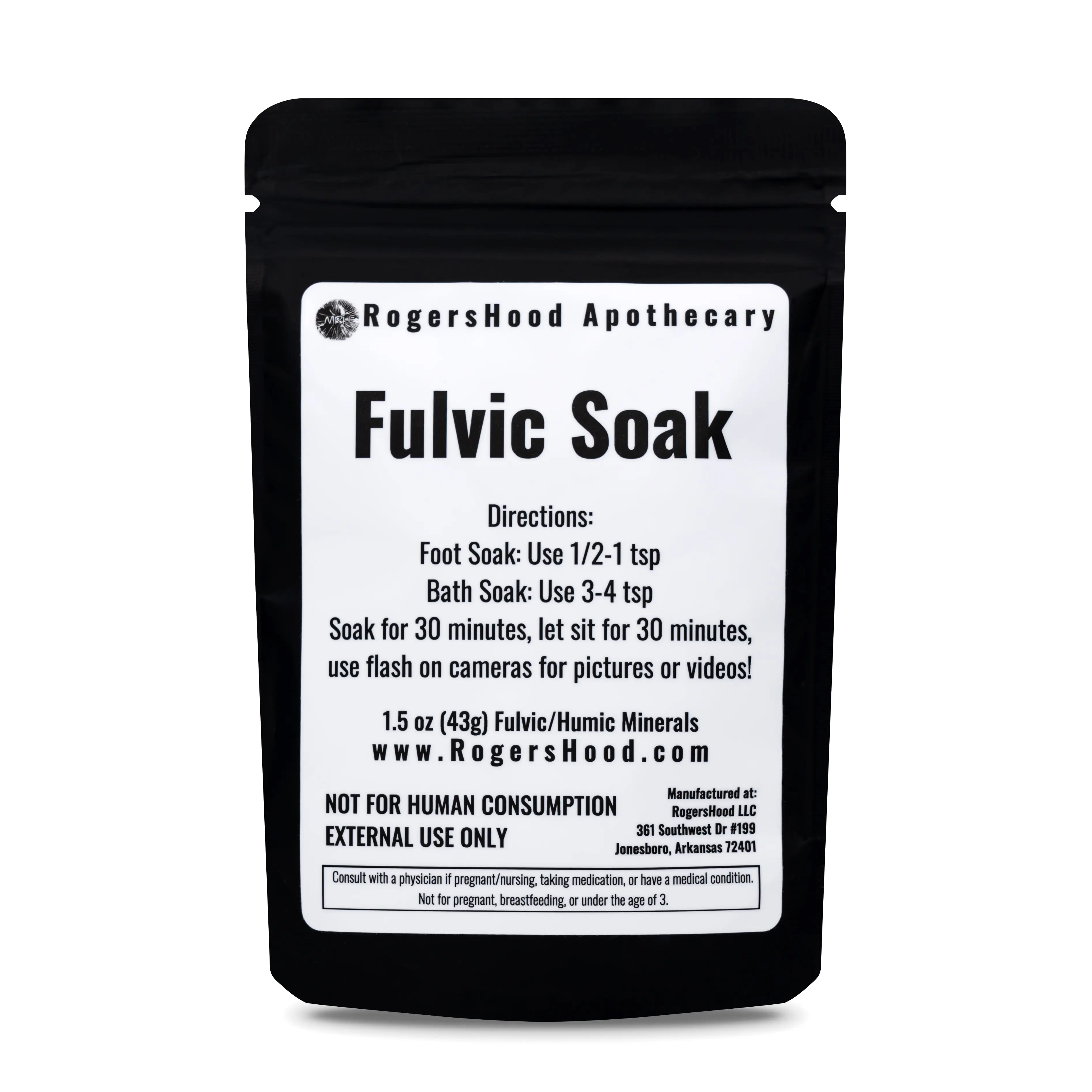 Fulvic Soak Fulvic Soak