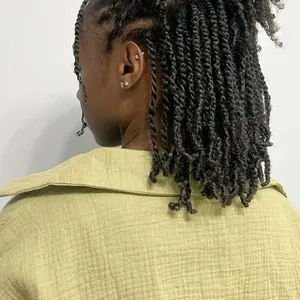 Afro Kinkys Bulk Human Hair for Braiding & Twists 1PC 50g 