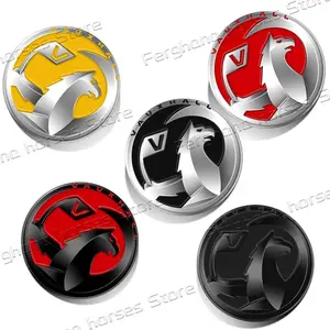 2026 New 1Pcs Car Chrome Metal Sticker For Vauxhall Opel Corsa VXR Astra H J Insignia Zafira Rear Trunk Badge Fender Body Decal Decor for your car