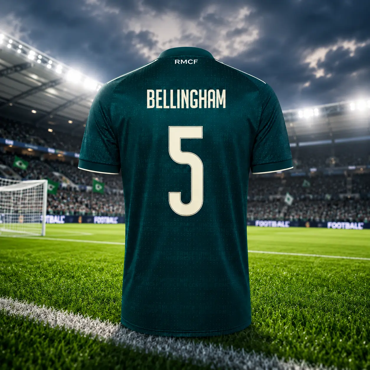 Bellingham #5 Away Soccer Jersey 2026/27, Unisex Football Shirt, Breathable Quick Dry Match Day Fan Jersey, Athletic Sportswear for Men & Women