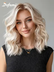 Women's Lace Front Wig Short Curly Hair Natural Look Daily Wear Heat Resistant Parting Free Lightweight Breathable Full Head Cap Glueless Ready To Wear Wig Frontal Wig