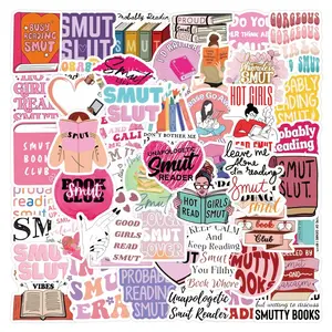 120 Smut Stickers – Spicy Bookish Vinyl Sticker Pack for Kindles, Laptops, Journals, Scrapbooking & Gifts