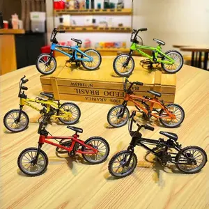 Mini Alloy Bmx Bike Model, Metal Collectible Bicycle Statue, Desktop Decor, Home Ornament, No Power Needed, Perfect for Holidays, Desktop Decoration Ornament