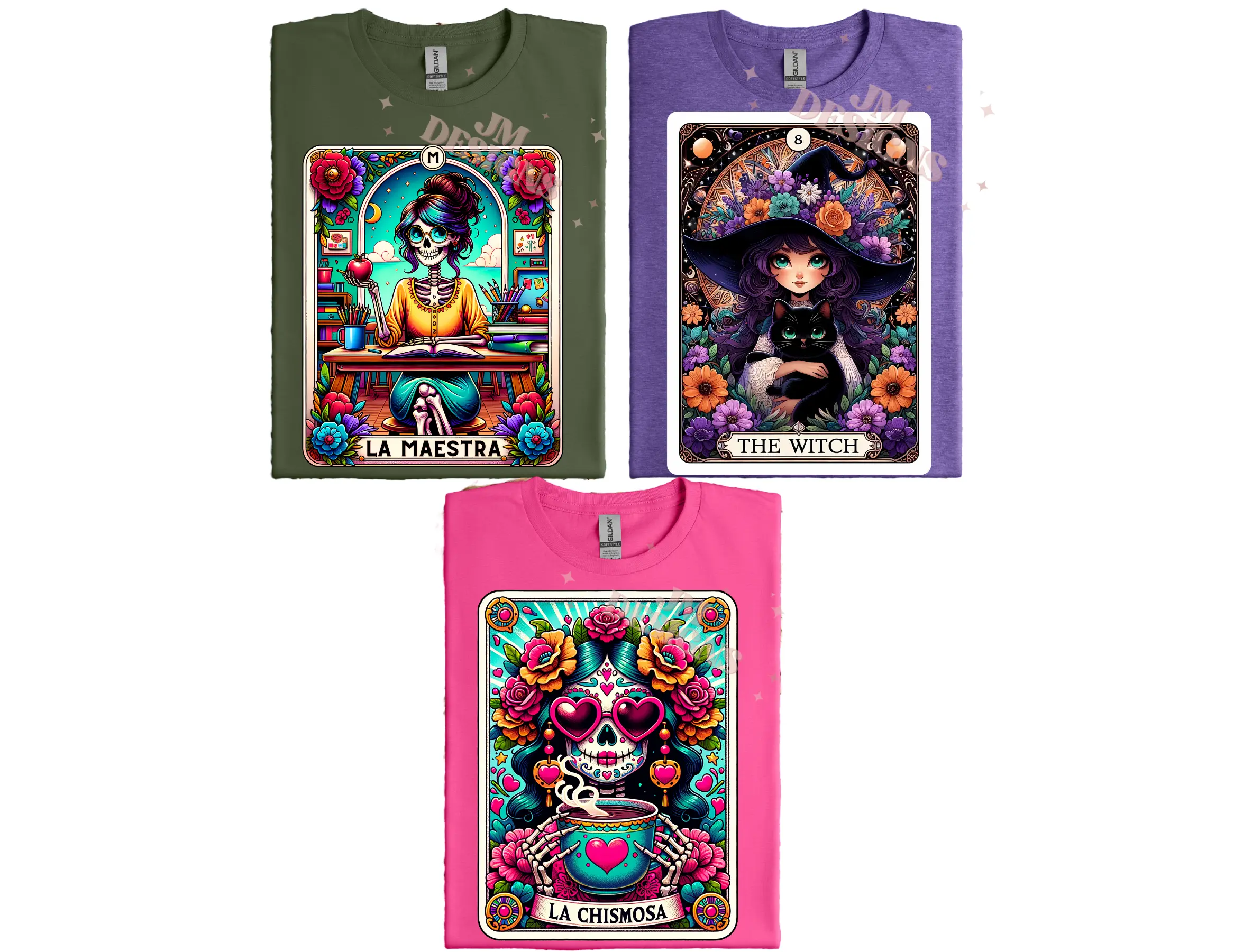 Round 2 Tarot Card Solid Color SHIRT