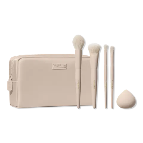 Morphe Oat Latte 5-Piece Face & Eye Brush Set ($55 Value!)