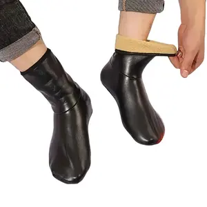 Extra‑Long Thigh‑High Winter Socks (1 Pair) – Warm Velvet‑Lined Floor Socks for Indoor/Outdoor Cold Weather (Unisex) Womenswear Check Everyday