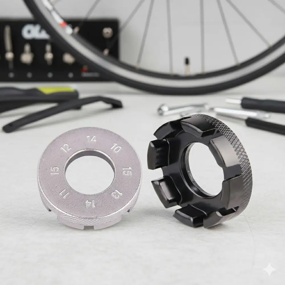 Professional Bicycle Spoke Wrench Kit: High-Precision Wheel Truing Tool for Mountain & Road Bikes, Multi-Size Adjustment, Essential Emergency Repair Tool