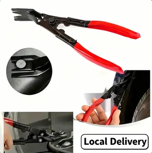 1Pieces Car Interior Panel Removal Spring Clamp Plier, Steel Material, Suitable for Car Door Dashboard, Hand Tools Type, Car Repair Tools