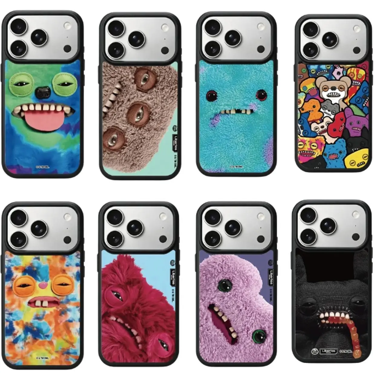 Fuggler Neon Plushcore Weirdcore Cute Monster Phone Case Compatible with for iPhone 17, 16, 15, 14, 13, 12, 11, X & Samsung Galaxy