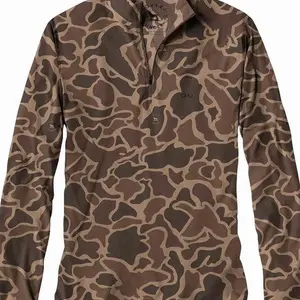Core Layer 1/4 Zip Pullover Duck Camo 1 10Y