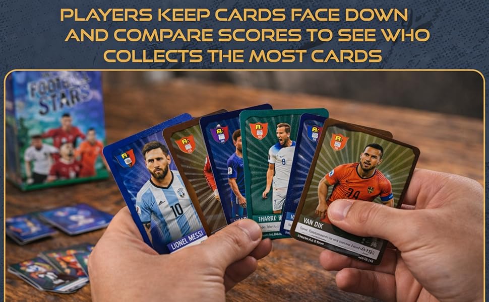 2026-27 Playing Soccer Cards |   55 Unique Cards for Soccer Players |   Unforgettable Moment for Friends, Siblings & Soccer Fans |   Printed on Premium Paper – Multicolor - Not Original