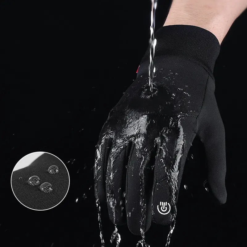 Unisex Adults Embossed Split-Finger Cycling Gloves - Nylon Windproof Cold Resistant Touch Screen Outdoor Sports Accessories (Grey, 5 Pairs, Multi-Size), M, Grey 5Pairs, Keep Warm, Sporty Sports Gloves