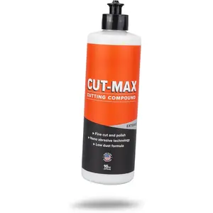 16oz Cut Max - Compound | Professional   Correction Polish for Scratch & Heavy Swirl Removal | Buffing & Polishing Compound | Auto Detailing Supplies for  Care