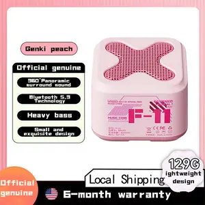 LEMISA's Bluetooth speaker for outdoor sports, compact speaker with heavy bass surround, two trendy male and female brand speakers that can be created, new Bluetooth speaker