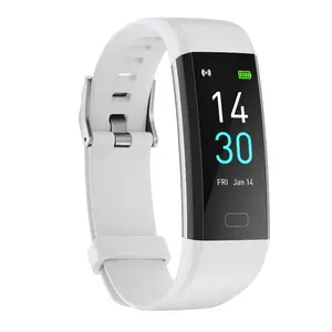 S5 Fitness Tracker, Body Temperature & Blood Pressure Monitor, Heart Rate & Step Counter, Sports Smart Wristband