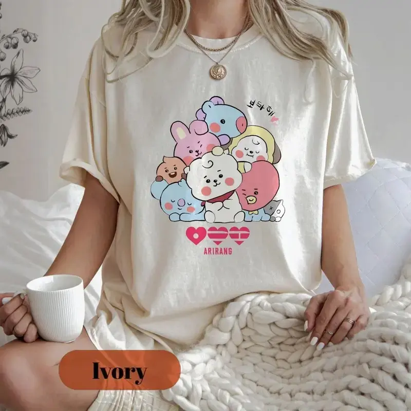 Chibi World Tour T-Shirt, Bangtan 2026 Concert Shirt, Merch for Kpop Fan
