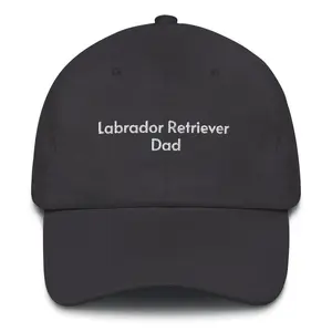 Labrador Retriever Dad Embroidered Hat