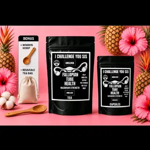 FALLOPIAN TUBE  NATURAL ORGANIC HERBAL UNBLOCK/FIBROID/CYST/FERTILITY TEA OR TEA  CAPSULES