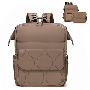 Miss Fong Diaper Bag, Detachable Front Pocket To a Crossbody Bag Purse, Lightweight Waterproof Casual Carry-On Travel Backpack, Carry Luggage Holiday Family Trip, with a Free Changing Pad, Stroller Bag for Newborn Infant Gift Christmas tiktokshopspringglo