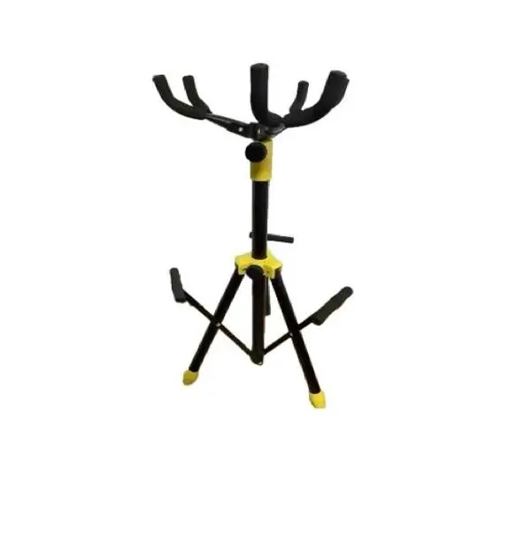 Heavy Duty Guitar Stand - 3 Guitar Stand for Acoustic/Electric/Bass/Banjo