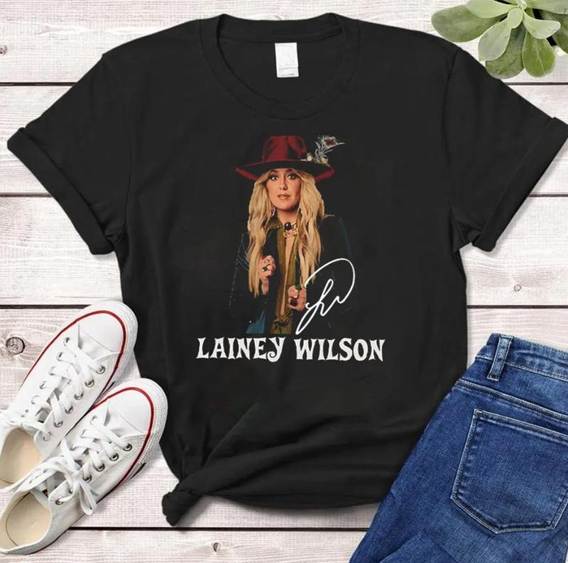 Youth Lainey Wilson Signature Country Music Tshirt, Western Cowboy Tee, Cowgirl Shirt, Heart Like a Truck
