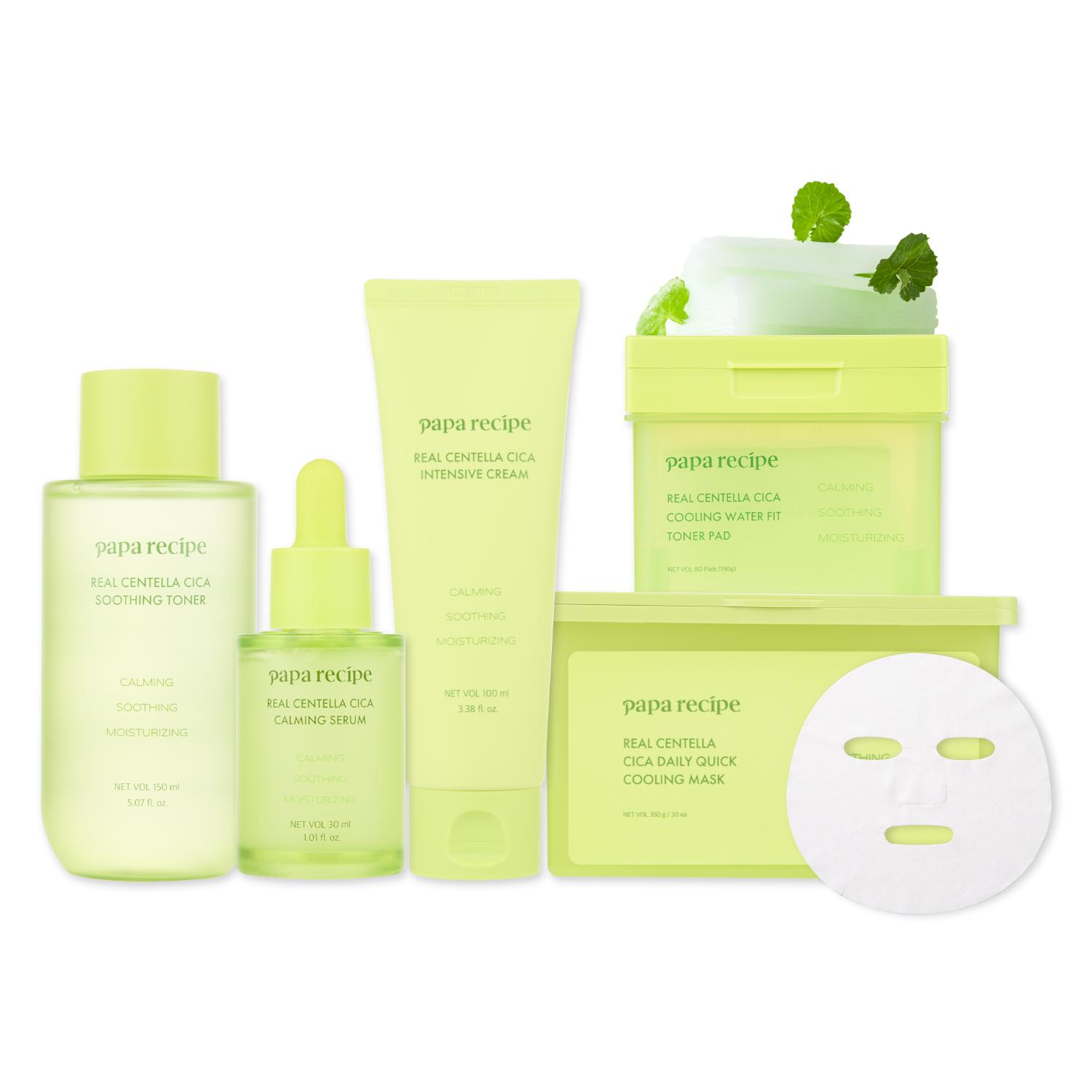 Papa Recipe Real Centella Calming Barrier Set