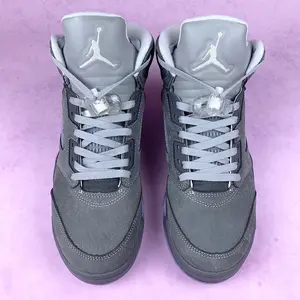 Wolf Grey 2026 Men's Lace-up Outdoor Sneakers Breathable Casual Running Shoes