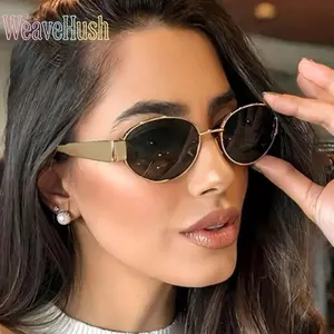 2026 Trendy Vintage Oval & Square Frame Sunglasses for Women Men, Unisex Polarized Sports Shades, Lightweight UV Protective Casual Eyewear, Fashion Aesthetic Accessories for Daily Wear, Driving, Travel, Beach & All Outdoor Activities