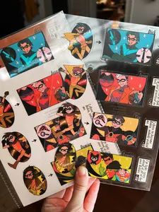 BATBOYS ROLLCALL! CLEAR PLANNER STICKERS