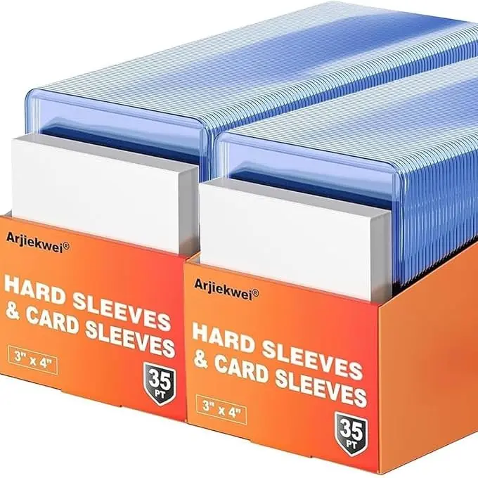 Arjiekwei toploaders and penny sleeves 35Pt.