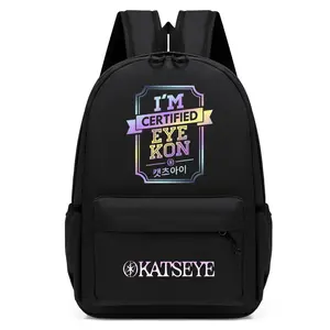 Katseye Backpack Katseye Merch Campus Bag Lightweight Travel New Semester Gifts Korea Pop Backpack For Fans School Backpack Elementary Middle Lightweight Trendy Backpack