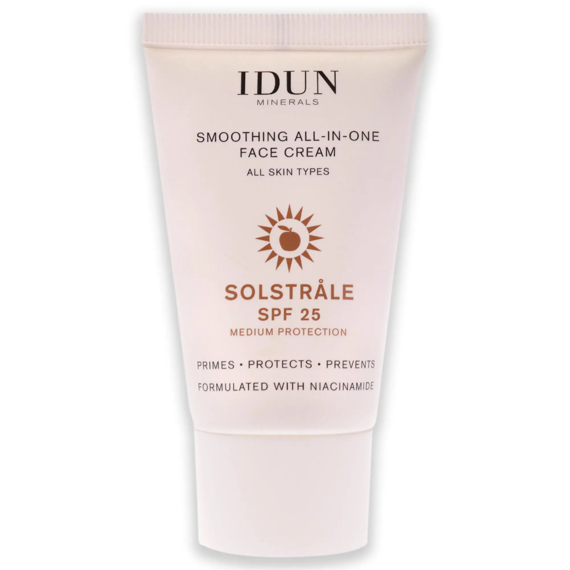 IDUN Minerals - Smoothing All-In-One Face Cream - Primes, Protects, Prevents - Protect Skin From Harmful Environmental Factors - Ultra-Light And Silky-Smooth Formula - Enriched With Vitamins - 1 Oz