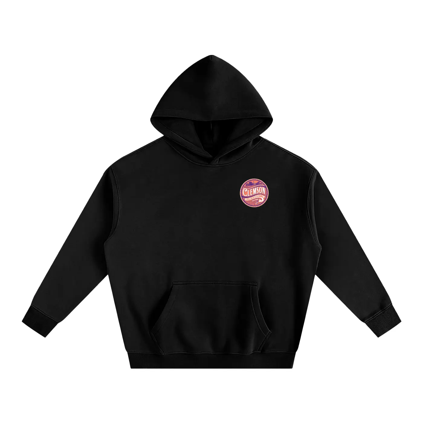 Clemson University Oversize Fleeced Hoodie