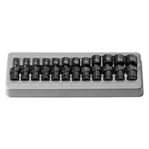 Eagle  1/4" Surface Drive 12 Pieces Impact Universal Metric Set, Multi-Size, Universal Fit