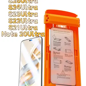 High Definition Screen Protector for Galaxy S21 S22 S23 S24 S25 Ultra Note 20 Ultra, 3-Pack, Not Tempered Glass, Durable Protection