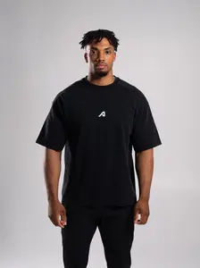 Stone Wash Alpha Tee - Black