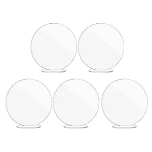 Trendy Acrylic Table Number Cards and Holders - 5 + Stands Combo